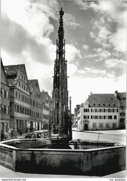 70028109 Rottenburg Neckar Marktbrunnen *