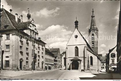 72028584 Rottenburg Neckar Marktplatz Kirche Rottenburg am Neckar