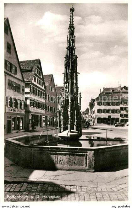 72767898 Rottenburg Neckar Marktplatz Rottenburg am Neckar