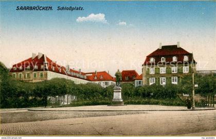 73694654 Saarbruecken Schlossplatz Denkmal Saarbruecken