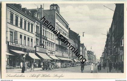 Saarbrücken - Adolf-Hitler-Strasse - Verlag Hans Baus Saarbrücken