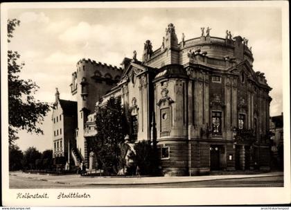 CPA Halberstadt Saxe Anhalt, Stadttheater