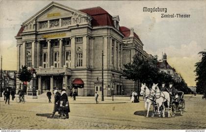 CPA Magdeburg in Saxe Anhalt, Zentraltheater