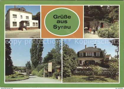 72049523 Syrau Vogtland Gaststaette Haus Vogtland Drachenhoehle Parkanlage Drach