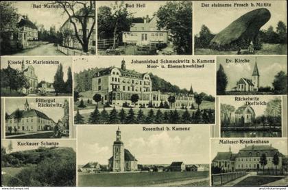 CPA Johannisbad Schmeckwitz Oberlausitz, Malteser Krankenhaus, Kloster St Marienstern, Rittergut