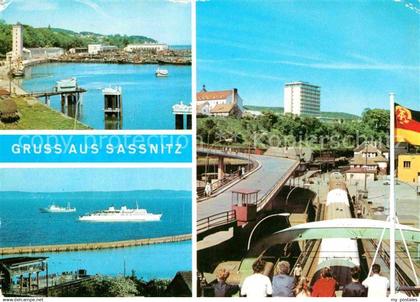 72729847 Sassnitz Ostseebad Ruegen Fischerreihafen Personenschiff Sassnitz