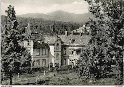 70131590 Schierke Harz Schierke Ferienheim Haus der Freundschaft *