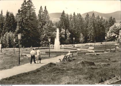 70880931 Schierke Harz Schierke Kurpark Brunnen x