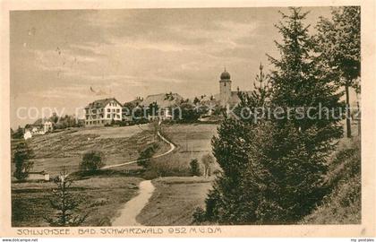 43331508 Schluchsee Panorama Kirche Schluchsee