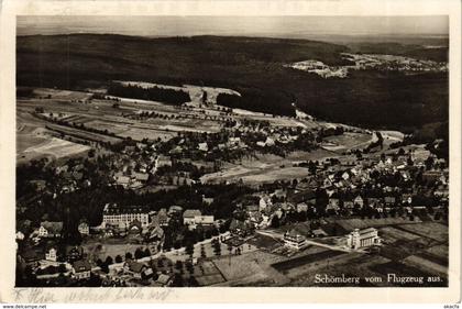 CPA AK Schomberg - Schomberg vom Flugzeug aus GERMANY (910390)