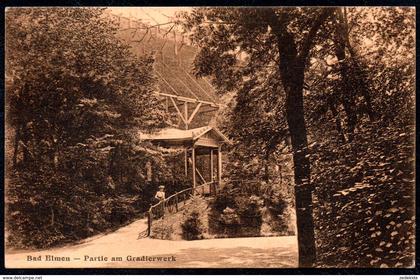 A9679 - Bad Elmen - Gradierwerk - bei Groß Salze - gel 1914 - H. Odemar