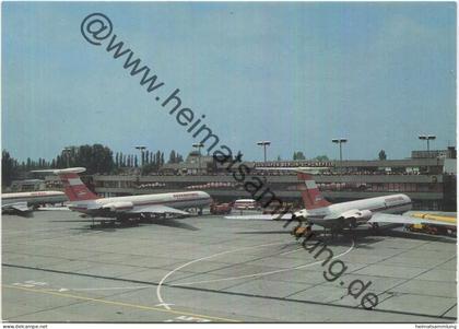 Schönefeld - Flughafen Berlin-Schönefeld - Interflug - AK Grossformat