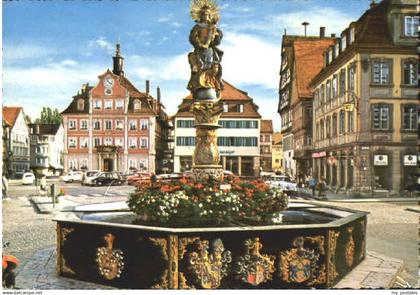 70108663 Schwaebisch Gmuend Marktplatz x 1969 Schwaebisch Gmuend