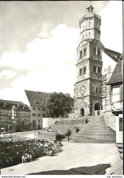 70099274 Schwaebisch Hall Schwaebisch Hall Kirche Freilichtspiel