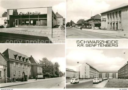 73100897 Schwarzheide Kaufhalle Kulturhaus Wandelhof Rathaus