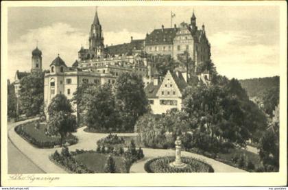 70078333 Sigmaringen Sigmaringen Schloss ungelaufen ca. 1920