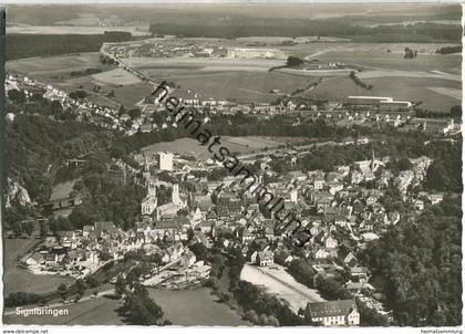 Sigmaringen - Luftbild - Verlag Otto Saible KG Sigmaringen