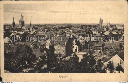 42559193 Soest Arnsberg Stadtbild mit Kirchen Soest