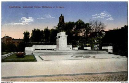 Spandau - Denkmal Kaiser Wilhelm