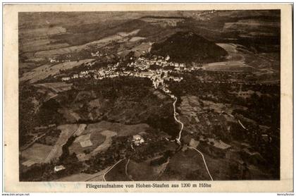 Hohen Staufen - Fliegeraufnahme