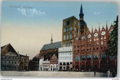 70127332 Stralsund Mecklenburg Vorpommern Stralsund Rathaus * Stralsund