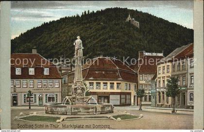 42577803 Suhl Thueringer Wald Soolbad Marktplatz Domberg Suhl