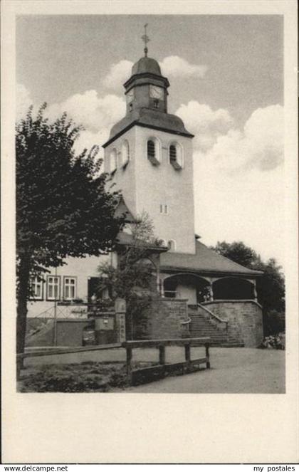 70925412 Tabarz Tabarz Thueringen Kirche  *