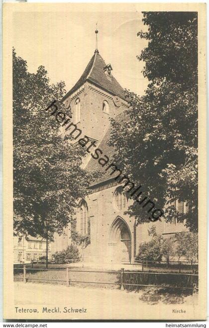 Teterow - Kirche - Verlag Hermann Belsen Teterow