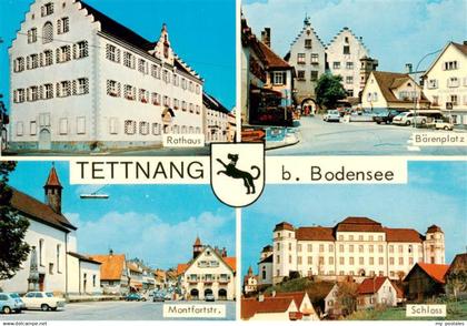 73892339 Tettnang Rathaus Baerenplatz Montfortstrasse Schloss Tettnang