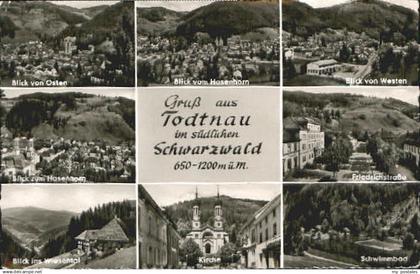 70083332 Todtnau Todtnau Kirche Bad Hasenhorn x 1960 Todtnau