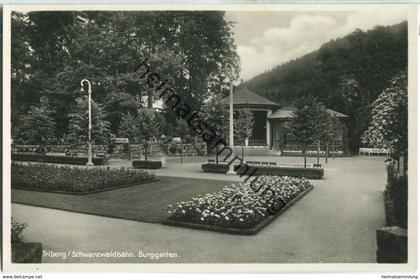 Triberg - Burggarten - Foto-Ansichtskarte