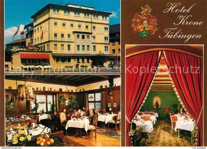 73209873 Tuebingen Hotel Krone Restaurant Uhlandstube Kronenzimmer Tuebingen