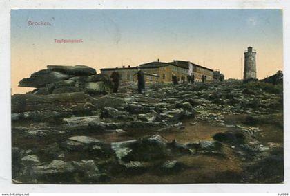 AK 154277 GERMANY - Brocken - Teufelskanzel