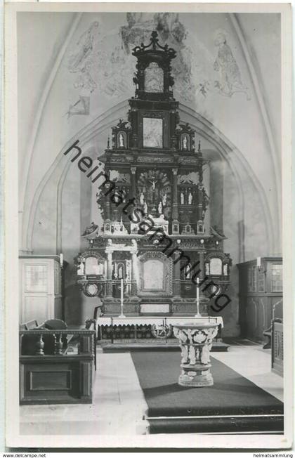 Varel - Kirche - Altar - Foto-Ansichtskarte