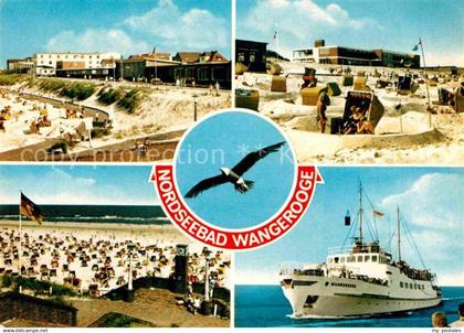 72888403 Wangerooge Nordseebad Badestrand MS Wangerooge