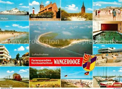 73112107 Wangerooge Nordseebad Hafen Westturm Zedeliustrasse Wangerooge