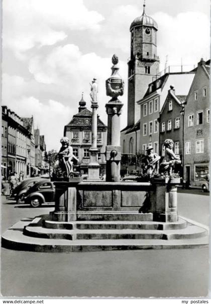 70632871 Weilheim Oberbayern Weilheim Oberbayern Marktbrunnen x Weilheim