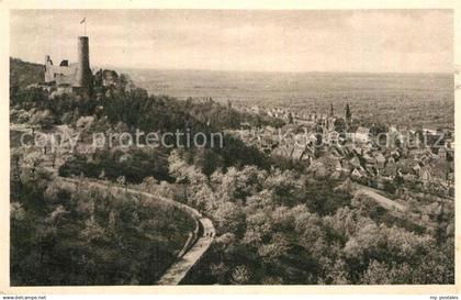 42910582 Weinheim Bergstrasse Burgruine Windeck