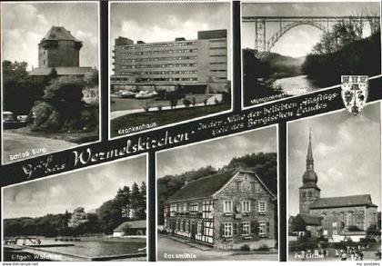 70098505 Wermelskirchen Wermelskirchen Schloss Burg Bruecke Kirche Muehle Bad