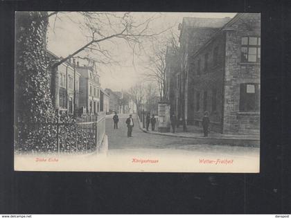 Dt. Reich AK Wetter Freiheit Königstrasse 1906