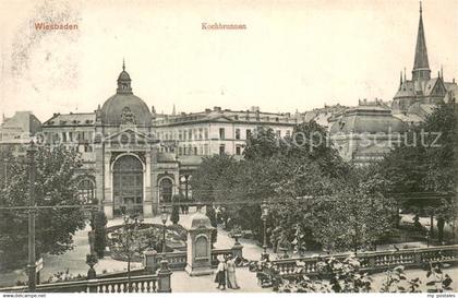 73696643 Wiesbaden Kochbrunnen Wiesbaden