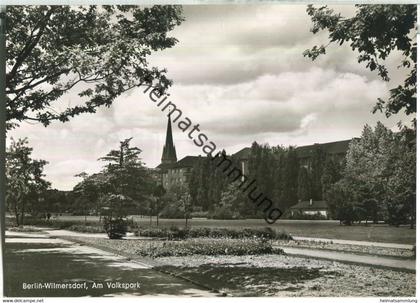 Berlin - Wilmersdorf - Am Volkspark - Foto-Ansichtskarte - Verlag Kunst und Bild Berlin