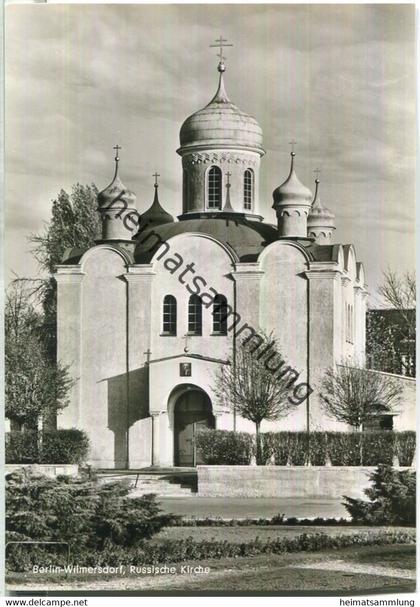 Berlin-Wilmersdorf - Russische Kirche - Foto-Ansichtskarte - Verlag Kunst und Bild Berlin