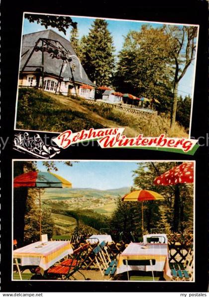 73812823 Winterberg Hochsauerland Bobhaus Winterberg Terrasse