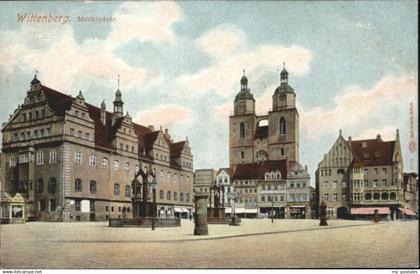 70842187 Wittenberg Lutherstadt Wittenberg Marktplatz  *