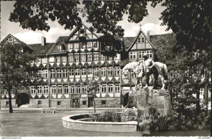 70080141 Wolfenbuettel Wolfenbuettel Marktplatz Rathaus Denkmal Wolfenbuettel