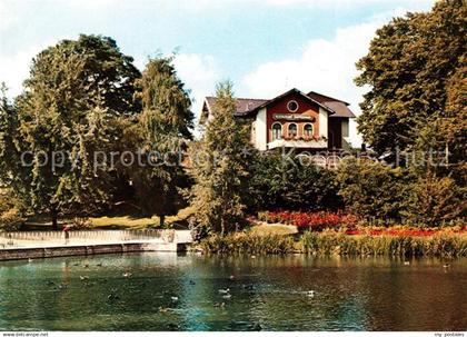 73120260 Wolfenbuettel Stadtgraben Kaffeehaus Wolfenbuettel