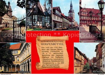 73209755 Wolfenbuettel Klosterstrassee Schloss Stadtmarkt Wolfenbuettel