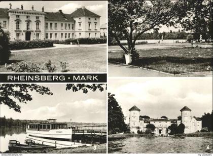 70925285 Rheinsberg Rheinsberg Schloss Diabetiker Sanatorium See Dampferanlegest