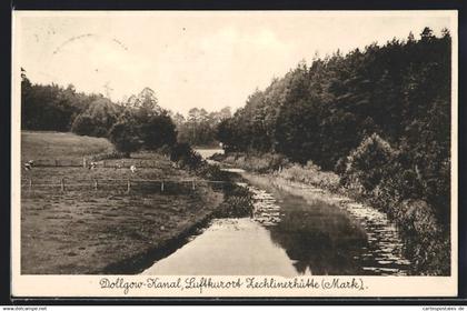 AK Zechlinerhütte, Partie am Dollgow-Kanal